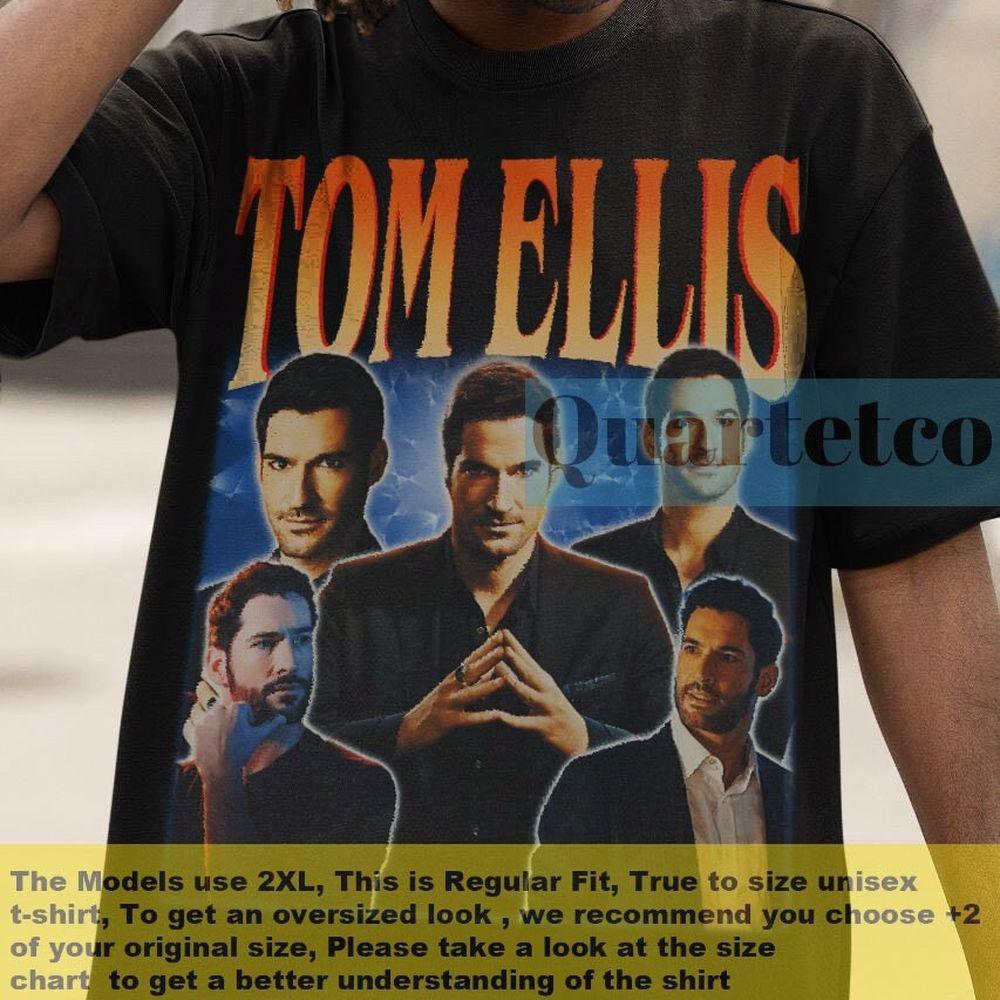 Tom Ellis 4 Vuitino Shirt Tom Ellis 4 Vuitino Shirt